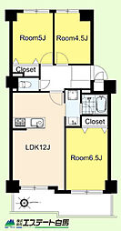 間取図画像 3LDK