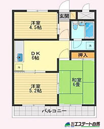 間取図画像 2SDK