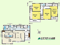 新座市栄2丁目全5棟 新築戸建