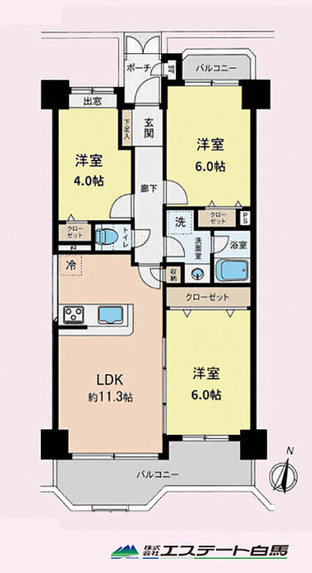 全居室に収納がございます