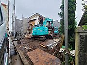 建物解体中