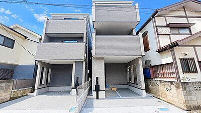 外観:新築2棟現場 外観:新築2棟現場