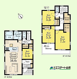 入間市久保稲荷第11期全2棟 新築戸建
