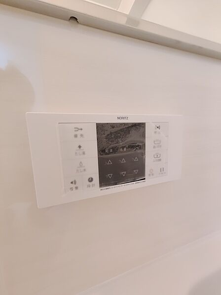 給湯操作パネル:浴室