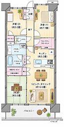 志木の杜テラス 3LDKの間取図画像