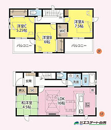 所沢市小手指南10期全4棟 新築戸建
