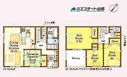 狭山市柏原第15期全9棟 新築戸建