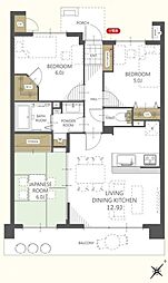 間取図画像 3LDK