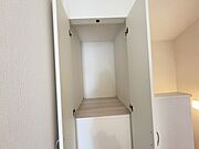 全居室はもちろん、共用スペース収納もあり、すっきり片づけて広く使えます。 