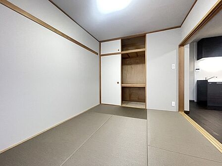 畳のにおいが香る和室は、きっとくつろぎの空間になるでしょう。