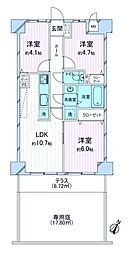 ワコーレ桶川 3LDKの間取図画像