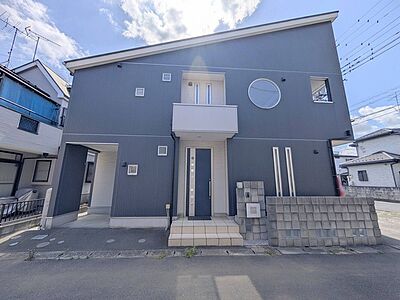 外観:車通りの少ない閑静な住宅地、のびのびした子育てに適します。 外観:車通りの少ない閑静な住宅地、のびのびした子育てに適します。
