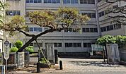 川越市立霞ヶ関中学校（1400m）