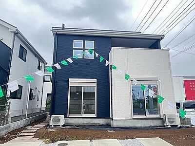 外観:完成物件だから、引っ越したあとの配置や動線も分かりやすい。 外観:完成物件だから、引っ越したあとの配置や動線も分かりやすい。