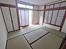 和室：和室は廊下にもつながるので客間に使うことも可能。 