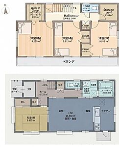 間取り:図面と現況が異なる場合は現況を優先させていただきます。 間取り:図面と現況が異なる場合は現況を優先させていただきます。