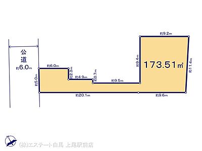 区画図：図面と異なる場合は現況を優先