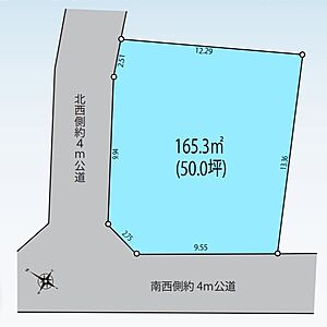 区画図：図面と現況が異なる場合は現況を優先させていただきます。 