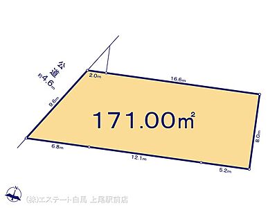 区画図：図面と異なる場合は現況を優先