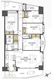 間取図画像 4LDK