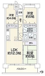 間取図画像 3LDK