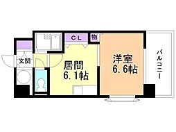 間取図画像 1DK