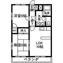 ホワイトヴィラ 106 ｜ 群馬県前橋市六供町1014（賃貸マンション2LDK・1階・51.00㎡） その1