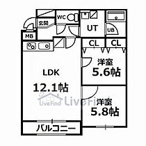 北海道札幌市白石区菊水九条３丁目（賃貸マンション2LDK・4階・52.50㎡） その2