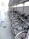 屋根付き駐輪場完備です