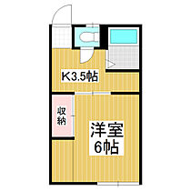 DSハイツ沢村　南  ｜ 長野県松本市沢村2丁目（賃貸アパート1K・2階・20.95㎡） その2