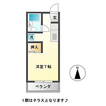 マロンハウス 102 ｜ 三重県津市栗真町屋町（賃貸アパート1R・1階・20.00㎡） その2