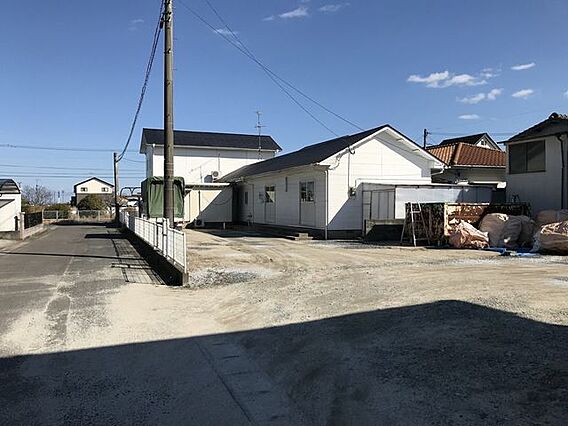 前面道路含む現...