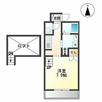 リヴェルシーデ 3 ｜ 岐阜県岐阜市西中島５丁目（賃貸アパート1K・2階・27.36㎡） その2