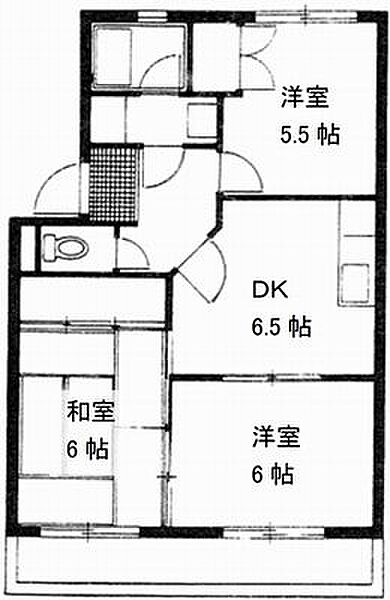 ラフォーレ西沢 １０１号｜愛知県豊川市御油町西沢(賃貸アパート3DK・1階・52.23㎡)の写真 その2