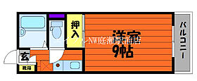 デュエル総社Ｂ棟  ｜ 岡山県総社市中央6丁目（賃貸アパート1K・1階・23.70㎡） その2