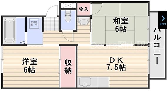 プレジール浜野Ａ_間取り_0