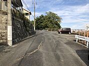 前面道路 