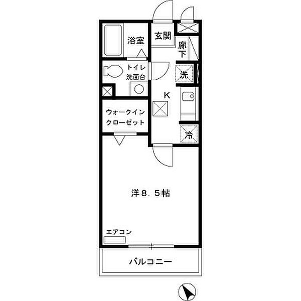 千葉県市原市八幡(賃貸アパート1K・2階・30.03㎡)の写真 その2