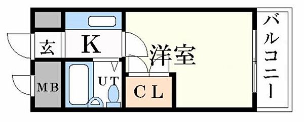 プレアール姫路龍野町 ｜兵庫県姫路市龍野町３丁目(賃貸マンション1K・4階・17.70㎡)の写真 その2