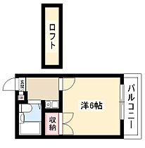 Villa八田  ｜ 愛知県名古屋市中村区横井1丁目87（賃貸アパート1K・2階・16.36㎡） その2