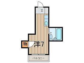 番場ビル 203 ｜ 埼玉県川口市芝４丁目（賃貸マンション1R・2階・18.80㎡） その2