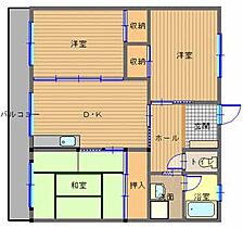 長崎県西彼杵郡長与町高田郷（賃貸マンション3DK・4階・61.00㎡） その2