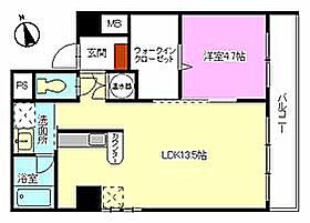 ルミエール幟 ８０２ ｜ 広島県広島市中区幟町14-19（賃貸マンション1LDK・8階・43.20㎡） その2