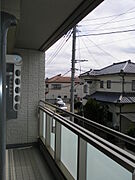 南側バルコニー