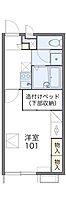 桜坂 109 ｜ 新潟県上越市木田２丁目14-4（賃貸アパート1K・1階・23.18㎡） その2