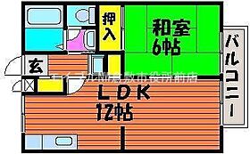 メルベイユ24　B棟  ｜ 岡山県倉敷市中島（賃貸アパート1LDK・2階・40.92㎡） その2