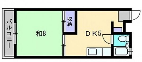 吉マンション ｜広島県広島市中区吉島西1丁目(賃貸マンション1DK・3階・20.00㎡)の写真 その2