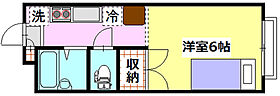 岡山県岡山市北区三野3丁目（賃貸アパート1K・3階・20.80㎡） その2