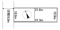 美幌町字東4条南3丁目16番　土地