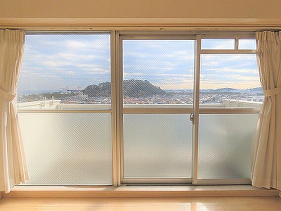 室内からの眺望...